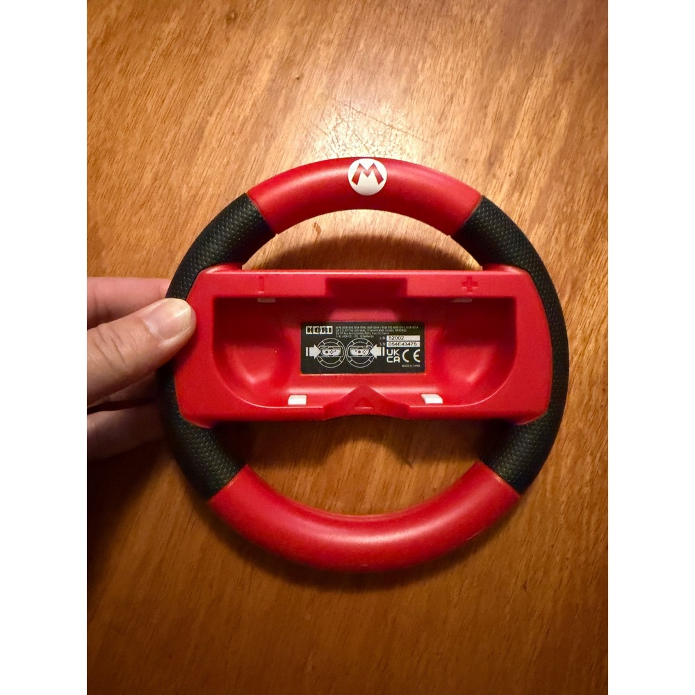 HORI Nintendo Switch Joy-Con Mario Kart Racing Wheel Red NSW-054 Steering Wheel - Picture 2 of 4